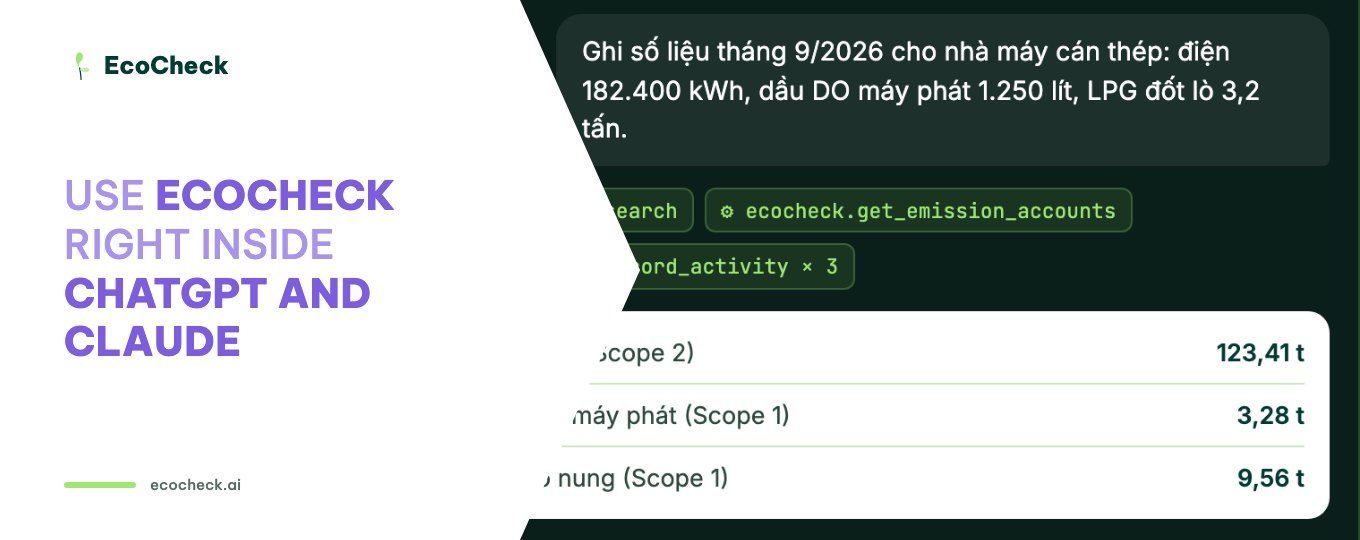 How to Use EcoCheck in ChatGPT and Claude: Step-by-Step (2026)