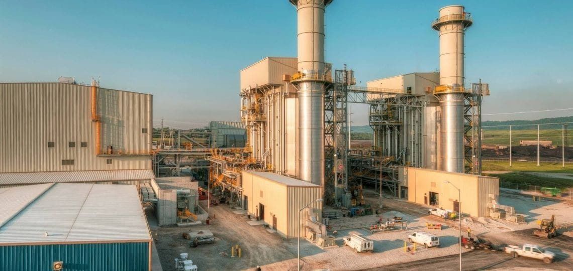 An industrial plant subject to GHG inventory requirements